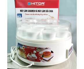 Máy làm sữa chua và Caramen Hitops 12 cốc sứ 2in1