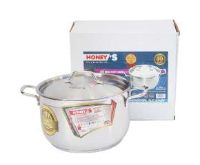 Nồi Inox 03 đáy Honey's 28cm HO-P02S32801