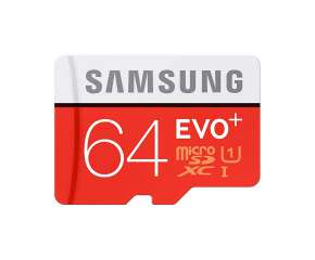 Thẻ Nhớ MicroSDHC 64GB Samsung EVO Plus SLASS10