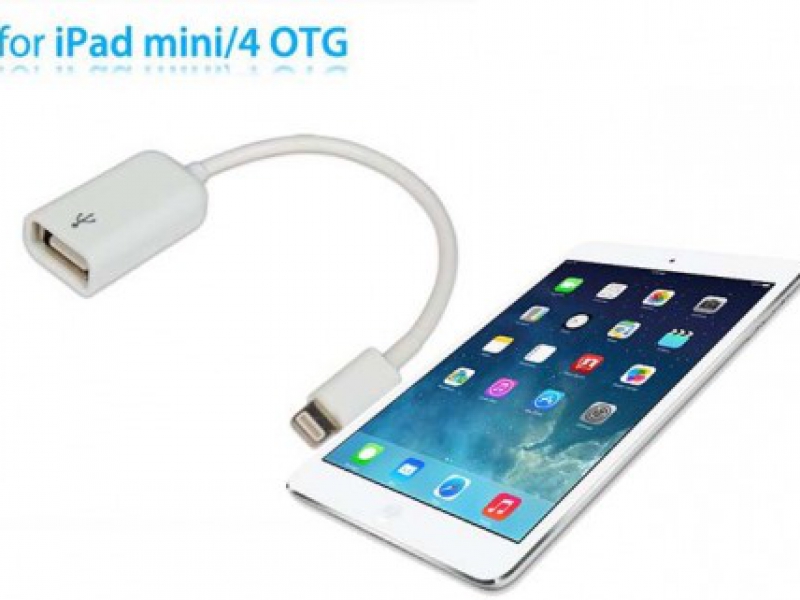 Cáp Lightning USB OTG Cho iPad, iPad Mini, iPhone